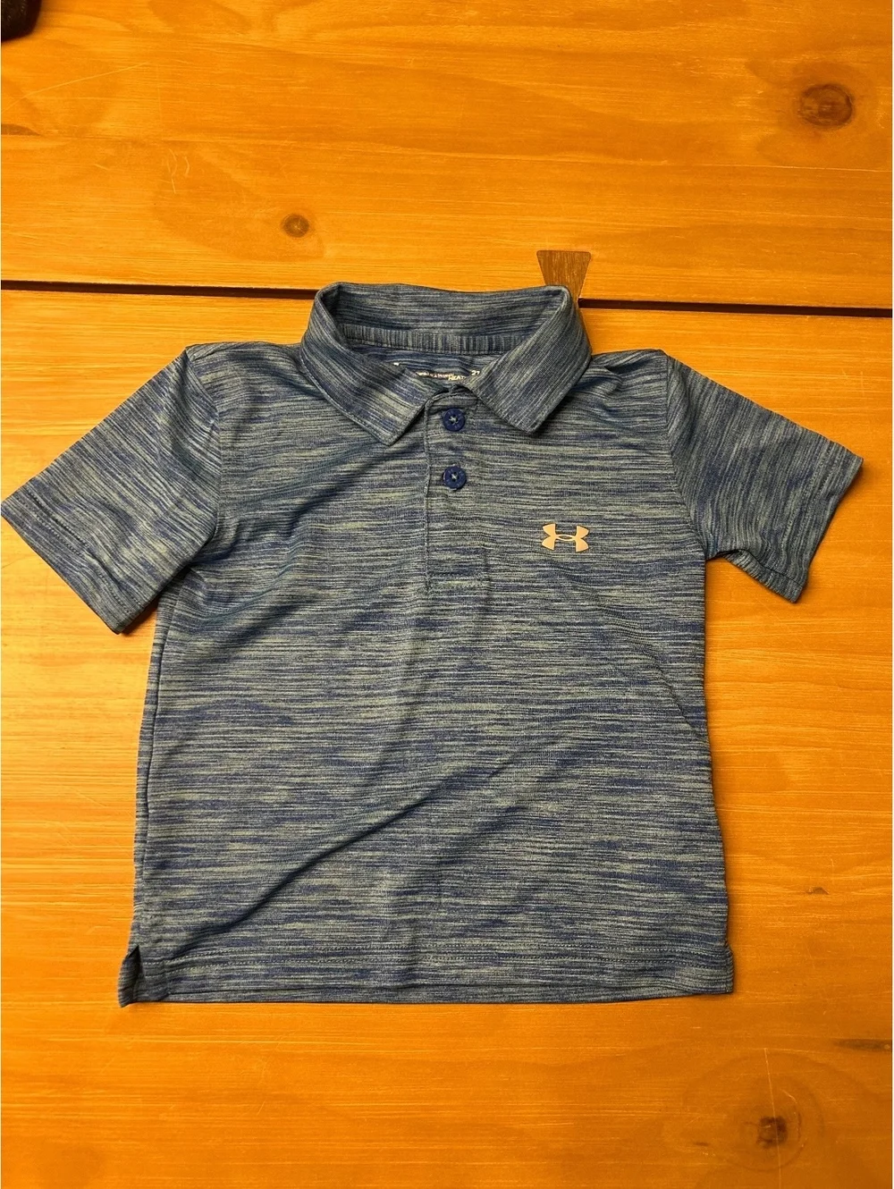 Under Armour Boys' 2T Blue HeatGear Polo Shirt